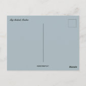 ヴィンテージタージマハルアグラインド ポストカード (裏面)