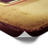 ヴィンテージターンテーブルポスター ポスター (角)