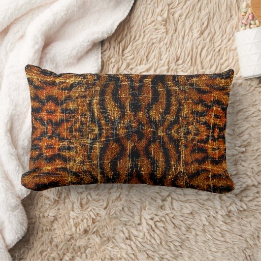 ヴィンテージタ動揺してイグランジガーアニマルプリント ランバークッション (ブランケット)