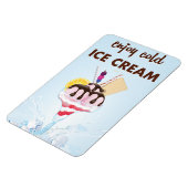 ヴィンテージダイナーアイスクリームレストラン マグネット (左側)