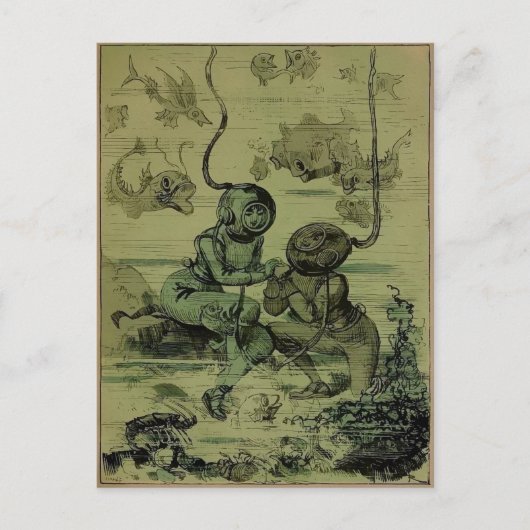 ヴィンテージダイバー提案はがき ポストカード (正面)