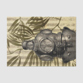 ヴィンテージダイビングヘルメット 薄葉紙