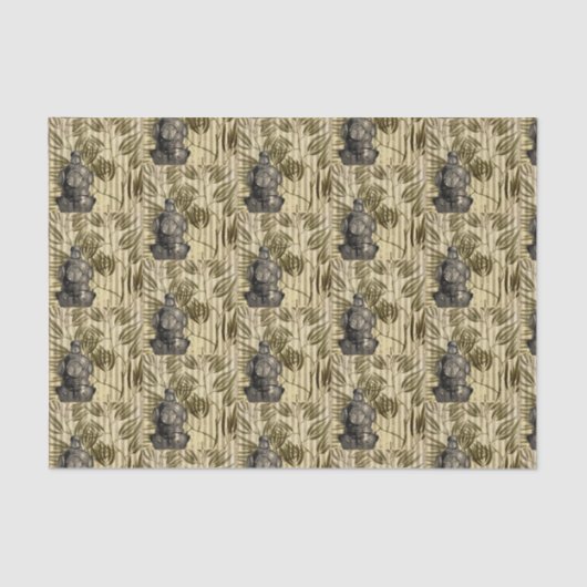 ヴィンテージダイビングヘルメット 薄葉紙 (正面)