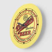 ヴィンテージダイファーズビール ラージ壁時計 (傾斜)