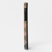 ヴィンテージダイヤモンドパターンとモノグラム12 Case-Mate iPhoneケース (裏面/左)