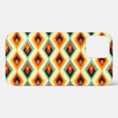 ヴィンテージダイヤモンドラスターシームレスパターン Case-Mate iPhoneケース (裏面 (横))
