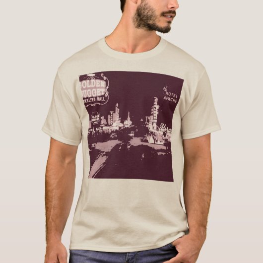 ヴィンテージダウンタウンラスベガス Tシャツ (正面)