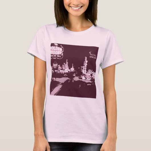 ヴィンテージダウンタウンラスベガス Tシャツ (正面)