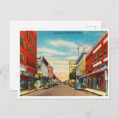 ヴィンテージダウンタウン、ブラデントン、フロリダトラベル ポストカード (正面/裏面)