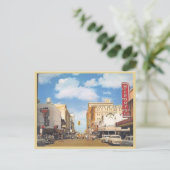 ヴィンテージダウンタウンOrlando Florida 1950s通り ポストカード (スタンド正面)