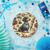 ヴィンテージダシュントイラストレーション ペーパープレート (パーティー)