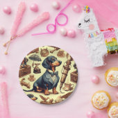 ヴィンテージダシュントイラストレーション ペーパープレート (パーティー)