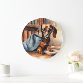 ヴィンテージダシュント旧図書館 ラージ壁時計 (ホーム)