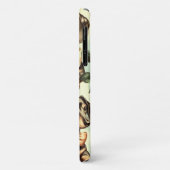 ヴィンテージダシュント絵を描シームレス Case-Mate iPhoneケース (裏面/左)