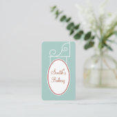 ヴィンテージダスティアクアサイン名刺 名刺 (スタンド正面)