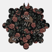 ヴィンテージダスティバラアライグマ オーナメントカード (裏面)