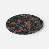 ヴィンテージダスティバラアライグマ ペーパープレート (アングル)