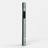 ヴィンテージダスティブルーとクリーム壁紙 Case-Mate iPhoneケース (裏面/右)