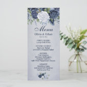 ヴィンテージダスティブルーウォーターバラ メニュー (スタンド正面)