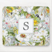 ヴィンテージダスティブルーマリポモノグラムのサマウスパッド マウスパッド (正面)