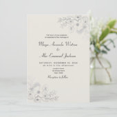 ヴィンテージダスティブルー結婚ズ 招待状 (スタンド正面)