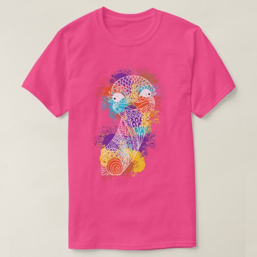 ヴィンテージダチョウ Tシャツ (デザイン正面)