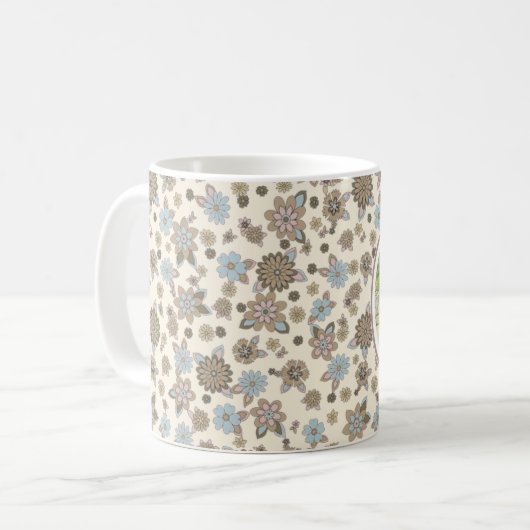 ヴィンテージダックイースターギフト コーヒーマグカップ (正面左)