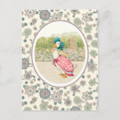 ヴィンテージダックイースターポストカード ポストカード (正面)