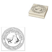 ヴィンテージダックエッグカートンファームスタンプハーフダース ラバースタンプ (押印)