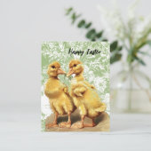 ヴィンテージダックリングイースター ポストカード (スタンド正面)