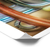 ヴィンテージダッシュボードポスタープリント ポスター (角)