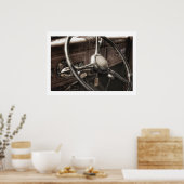ヴィンテージダッシュボードポスタープリント ポスター (キッチン)