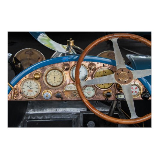 ヴィンテージダッシュボード ポスター (正面)