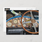 ヴィンテージダッシュボード ポストカード (正面/裏面)