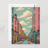 ヴィンテージダブリンアイルランド ポストカード (正面/裏面)