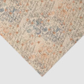 ヴィンテージダマスクと（昆虫）マルハナバチ 薄葉紙 (詳細)