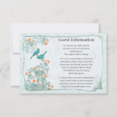 ヴィンテージダマスクの結婚式に関する情報(5時間365日) 招待状 (正面)