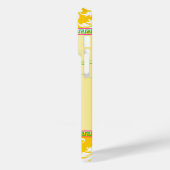 ヴィンテージダマスクアクアブルースワローバードバタフライ Case-Mate iPhoneケース (裏面 / 左)