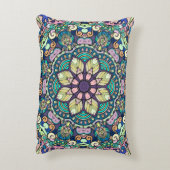 ヴィンテージダマスクエレガント:シームレスパターン アクセントクッション (裏面(縦))