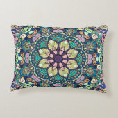 ヴィンテージダマスクエレガント:シームレスパターン アクセントクッション (裏面)