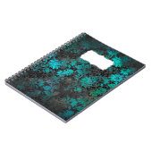 ヴィンテージダマスクノート、エレガントフローラジャーナル ノートブック (左側)