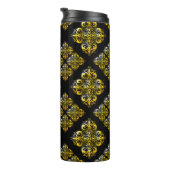 ヴィンテージダマスクパターン タンブラー (回転右)