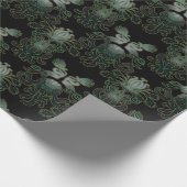 ヴィンテージダマスクパターン ラッピングペーパー (角)