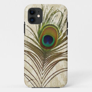 ヴィンテージダマスクピーコックフェザーiphone5ケース iPhone 11 ケース
