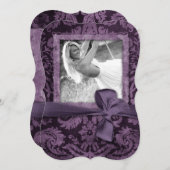 ヴィンテージダマスクボウグラートフォトカード プログラム (正面/裏面)