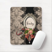 ヴィンテージダマスクマウスパッド マウスパッド (マウス)