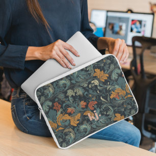 ヴィンテージダマスクモノグラムラップトップスリーブ ラップトップスリーブ