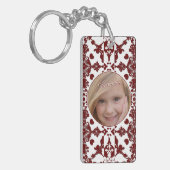 ヴィンテージダマスクモノグラム キーホルダー (正面左)