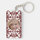 ヴィンテージダマスクモノグラム キーホルダー (裏面)