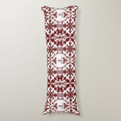 ヴィンテージダマスクモノグラム ボディピロー (正面縦)